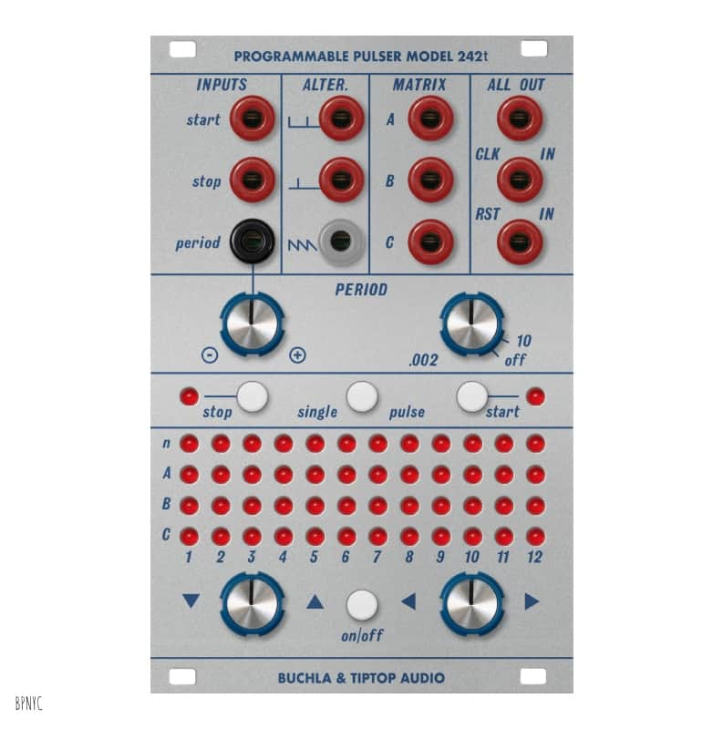 Buchla & Tiptop Audio 242t Programmable Pulser (BPNYC) image 1