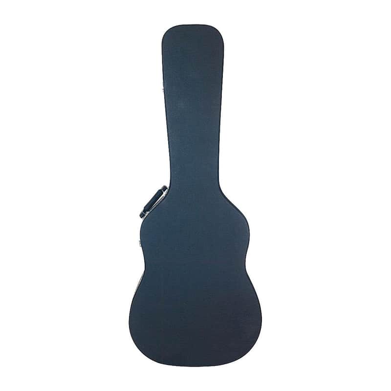 RockCase Classical Standard Guitar Case, Curved, Black Tolex image 1