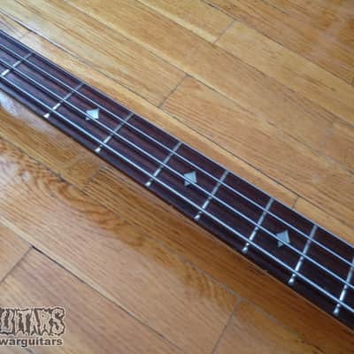 Vintage B.C. Rich Mockingbird Bass Neckthrough MIJ 1985 Aged White image 5