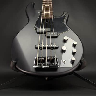 2024 Yamaha BB735A 5-String Bass - Matte Translucent Black image 3
