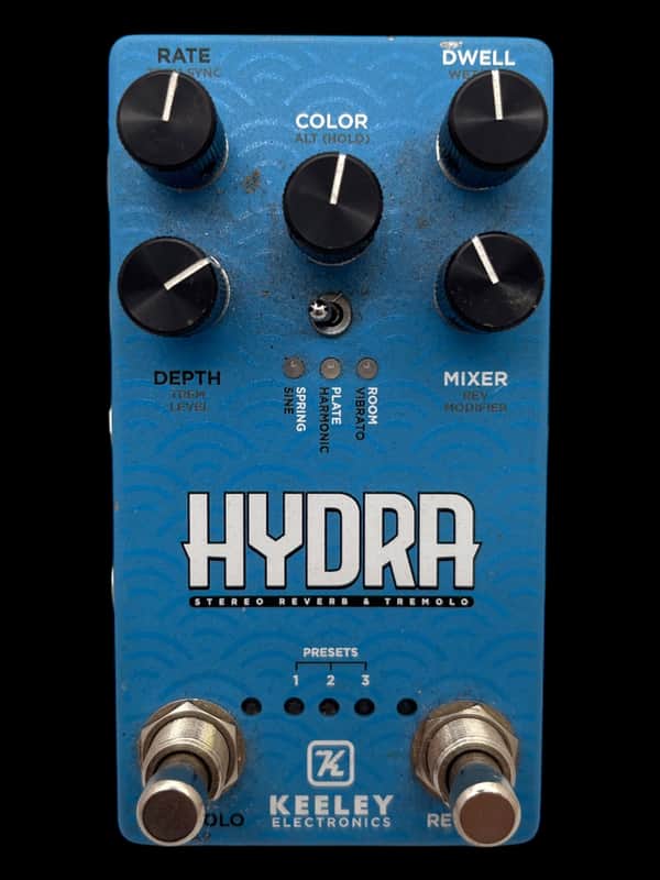 Keeley Hydra Stereo Reverb & Tremolo