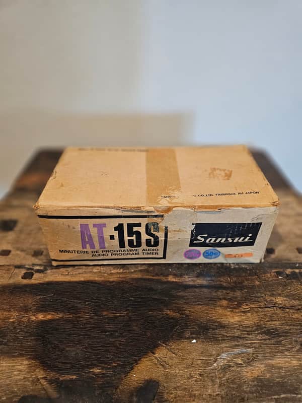 Sansui AT-15S Audio Program Timer NOS image 1