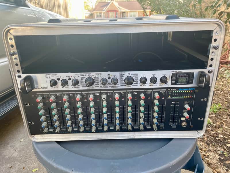 Alesis Studio 12R Rackmount 12-Channel Mixer 2000s - Black image 1