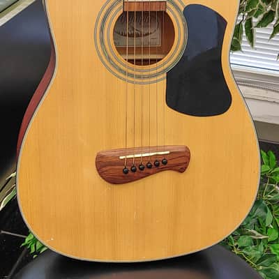 Olympia by Tacoma OD-2 Dreadnought Acoustic Guitar 2000's - Natural image 2