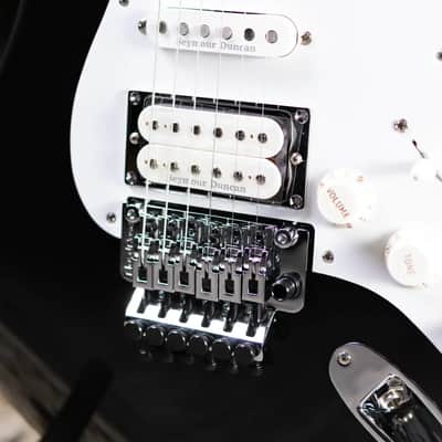 Fender Limited Edition 50th Anniversary Dave Murray Stratocaster Electric Guitar - Black with Gig Bag image 9