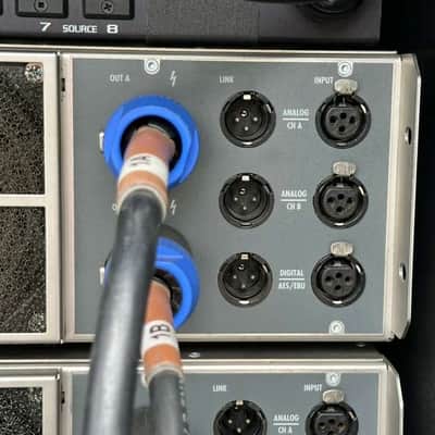 D&B Audiotechnik D12 Power Amp Rack PackageW/3 D12, Distro, Cables #1128 (THS) image 23