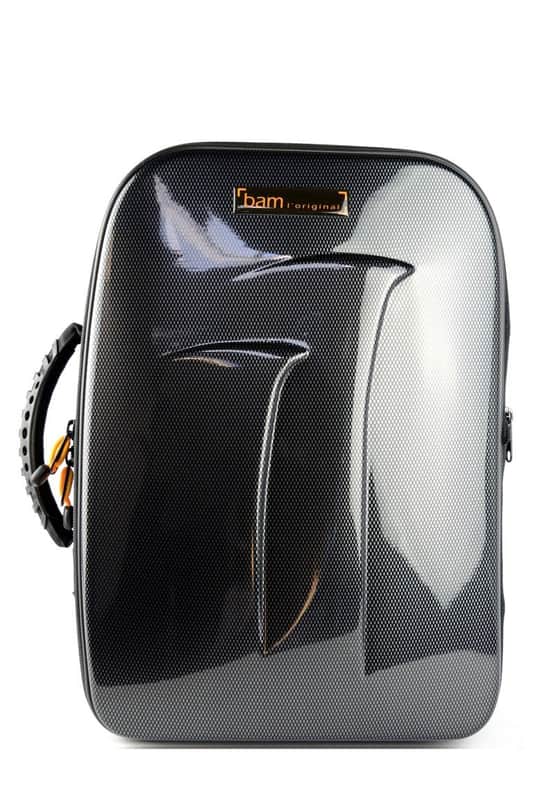 Bam New Trekking Double Clarinet Case Black Carbon Look TREK3028SC image 1