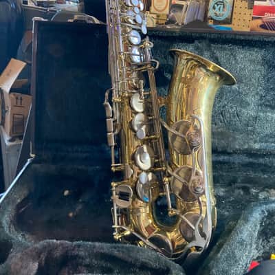 Yamaha YAS-23 Alto Saxophone MIJJapan w/ Case 1990s? - Gold image 5