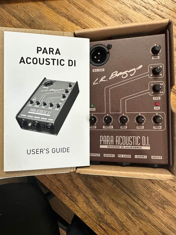 LR Baggs Para DI 2004 - Present - Brown image 1