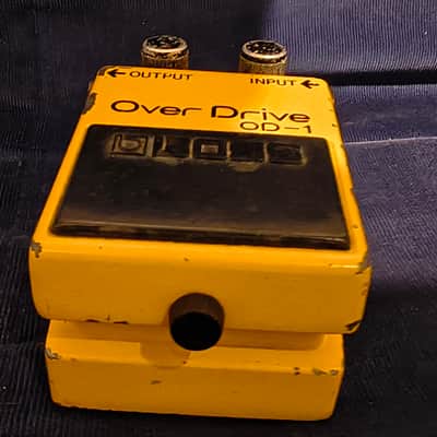 Boss OD-1 Over Drive (Black Label) 1980-81 - serial #0500 - JRC4558D image 5