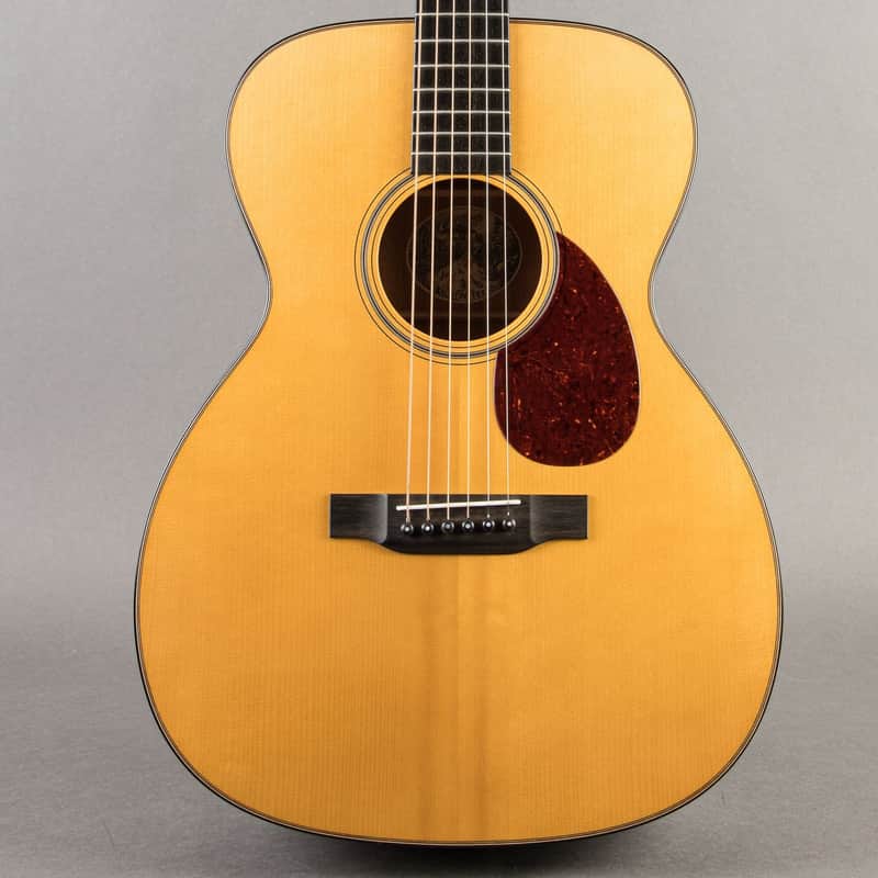 Collings OM1A JL 2017, Natural, first year with handmade case image 1