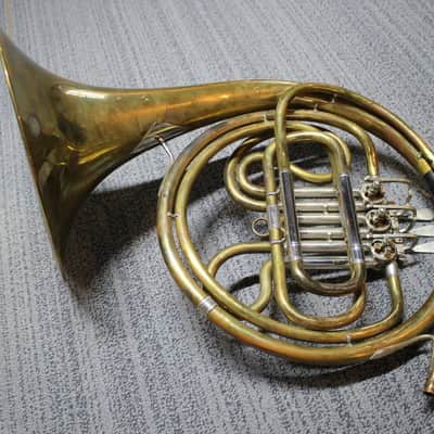 Antique F. X. Hüller French Horn image 10