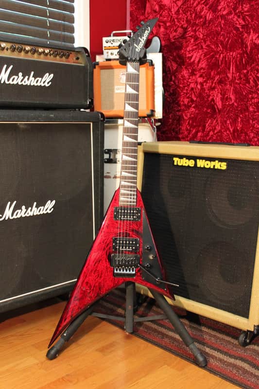 Jackson Randy Rhoads RR3  Crimson Swirl image 1