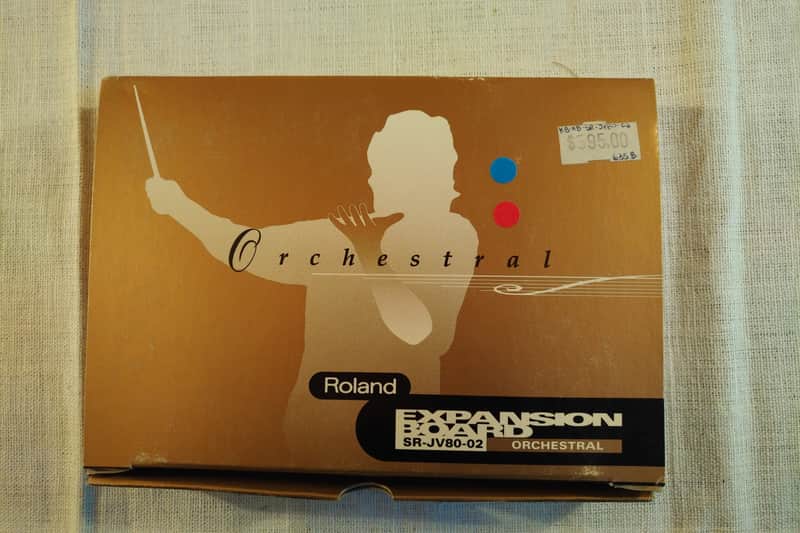 Roland Orchestral Exp. Board SR-JV80-02 1990 gold image 1