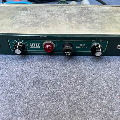 Vintage Altec 1566a tube mic preamp image 2