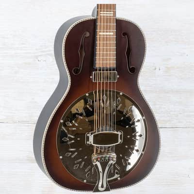 Recording King RPH-R2-E-BRB - Satin Brownburst | Reverb Canada