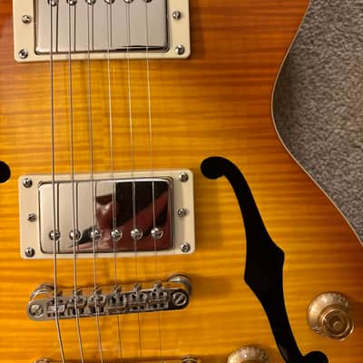 Epiphone Les Paul Standard Florentine Pro 2014 - Honey Burst image 6
