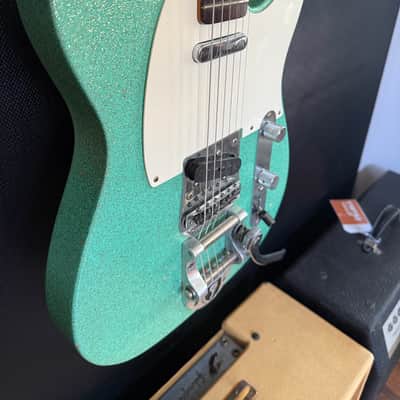 Fender Limited Edition Custom Shop '52 Reissue Telecaster Relic 1 of 12 Hollywood Collection 2018 - Seafoam Sparkle AAA Rosewood Fretboard image 3