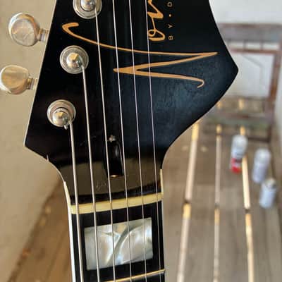 YouTube vid in Description Novo Serus J HH stainless steel frets ebony Sunburst mastery electric guitar image 8