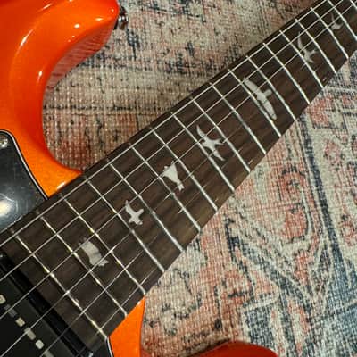 PRS SE NF3 with Rosewood Fretboard 2024 - Present - Metallic Orange image 4
