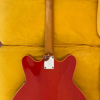 Fender Coronado II Rosewood Fretboard 1966 - Red Dakota image 5