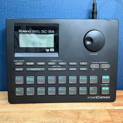 Roland SC-33 SoundCanvas MIDI Sound Module