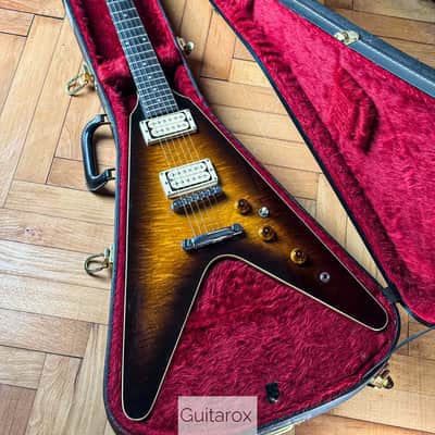 1981 Gibson Flying V CMT The V Sunburst image 18