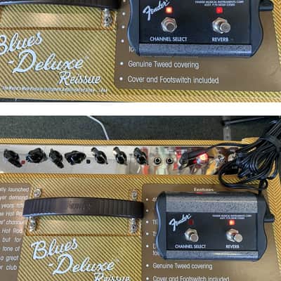 Fender Blues Deluxe Reissue 2-Channel 40-Watt 1x12" Guitar Combo 2005 - Present - Tweed image 5