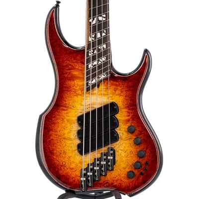 DINGWALL Z3 Cello Hip 5st w/ Burl Maple Top, Roasted Ash Neck, Ziricote Fingerboard/ 2022 NAMM Model image 1