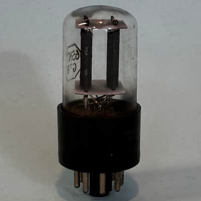 1956 RCA 6SN7GTB Vintage 1950s Black plate USA Tube! T537 image 4