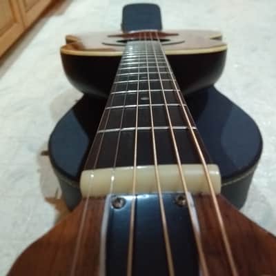 Vintage US made Ovation 1121-4 Balladeer Artist acoustic guitar LOW serial # 000075 image 21