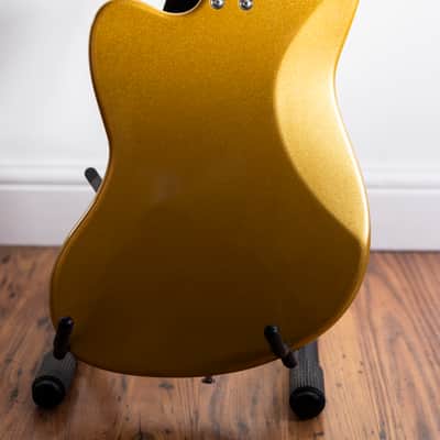 Gear4Music 638 TM Electric Guitar Gold Sparkle Jazzmaster 2023 - Gold Sparkle image 6