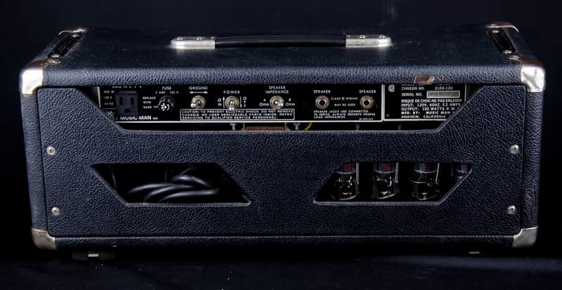 Music Man HD One Thirty 2-Channel 130-Watt Guitar Amp Head 1974 - 1979 image 3