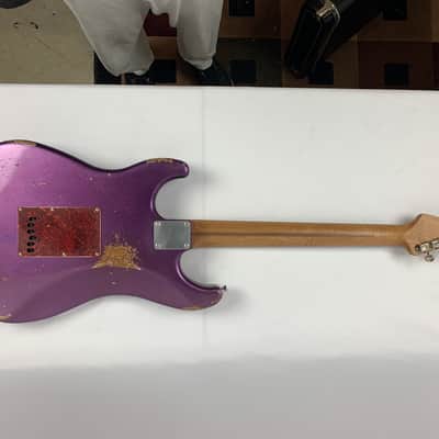 LsL Instruments Saticoy 22 Classic S Purple Sparkle Heavy Age Relic HSS - Brand New with case image 20