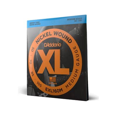 D'Addario EXL160M Nickel Wound .050-105 image 2