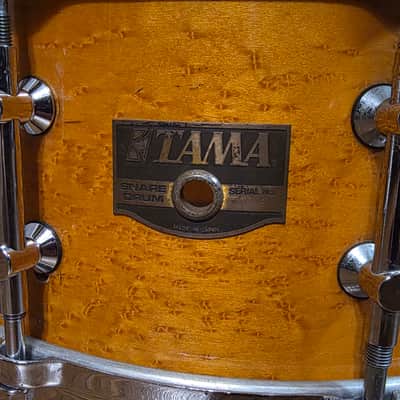 Tama BE546 Artwood Bird’s eye All Maple Snare 14"x 6.5" 1988 One Way Lugs image 2