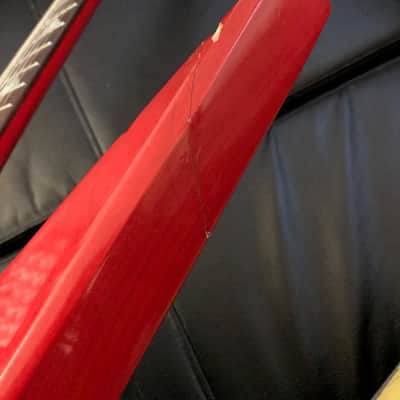 Bc rich B.C. Rich (death chuck schuldiner rick rozz ironbird )80's Trans red image 12