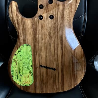 Forbidden Engravings Kiesel Cavity Cover Backplate - Giger TOXIC GREEN Edition image 2