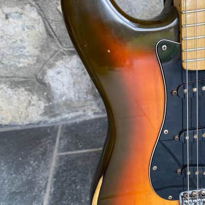 Fender Stratocaster 1979 - Brownburst - 100% Original - Maple Neck - W/ Polverini Hardcase Bild 6