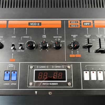 Roland Jupiter-8 61-Key Synthesizer 1981 - 1985 - Black image 11