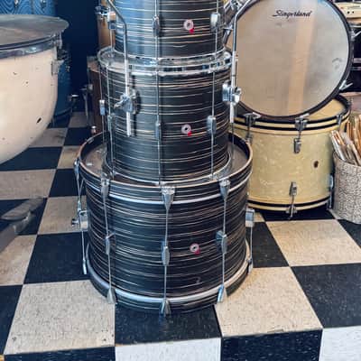 Barton Essential Beech Three piece Drum Kit - Ebony image 10