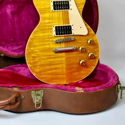 1994 Gibson Yamano Les Paul Classic Premium Plus Translucent Amber w/OHSC, AAA, 9lbs, Slash image 9