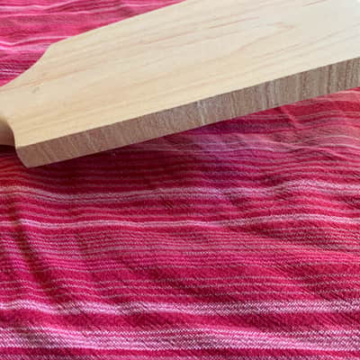 Unfinished Maple Setneck - 24.75” scale - Never Used. image 4
