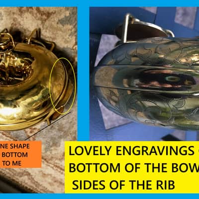 MAKE OFFER DUBBED "PAN AND PERKS" LYON AND HEALY TENOR SAXOPHONE ULTRA RARE BURNISHED GOLD PLATED ARTIST MULTI PORTRAITS TOP FINISH #6 SPECIAL ORDERED ORIGINAL MPC image 12