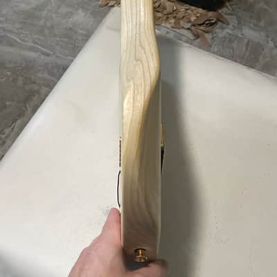 2010's Charvel Mexico Pro Mod Style 1 Natural Ash Wood Guitar Body Hardtail image 11