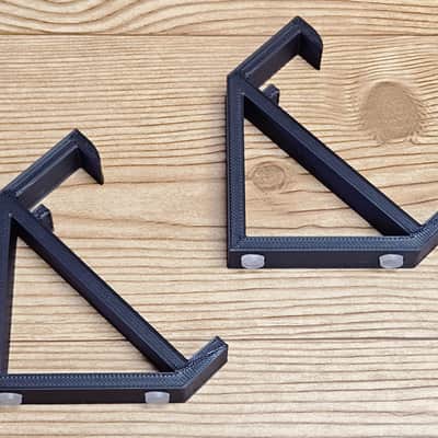 Black Color 45 Degree Stands For Roland Boutique JX-03 JX-08 Synthesizers - Made in USA image 7