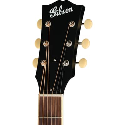 Gibson J-185 Century 12-Fret Acoustic Electric Guitar - Ebony image 4
