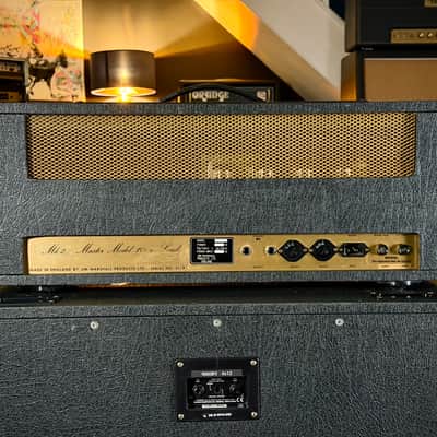 Marshall JMP 2203 Mk2 Master Model Lead 100-Watt Guitar Amp Head 1978 - Black image 9