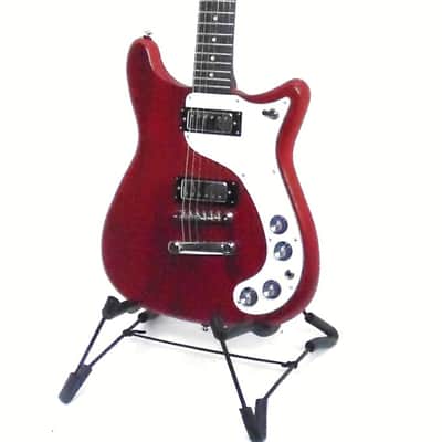 Epiphone   Wilshire Worn Red 66 Electric Guitar EPI-311671243 Worn Red image 1