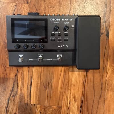 Boss GX-10 Guitar Effects Processor 2024 - Present - Black image 1